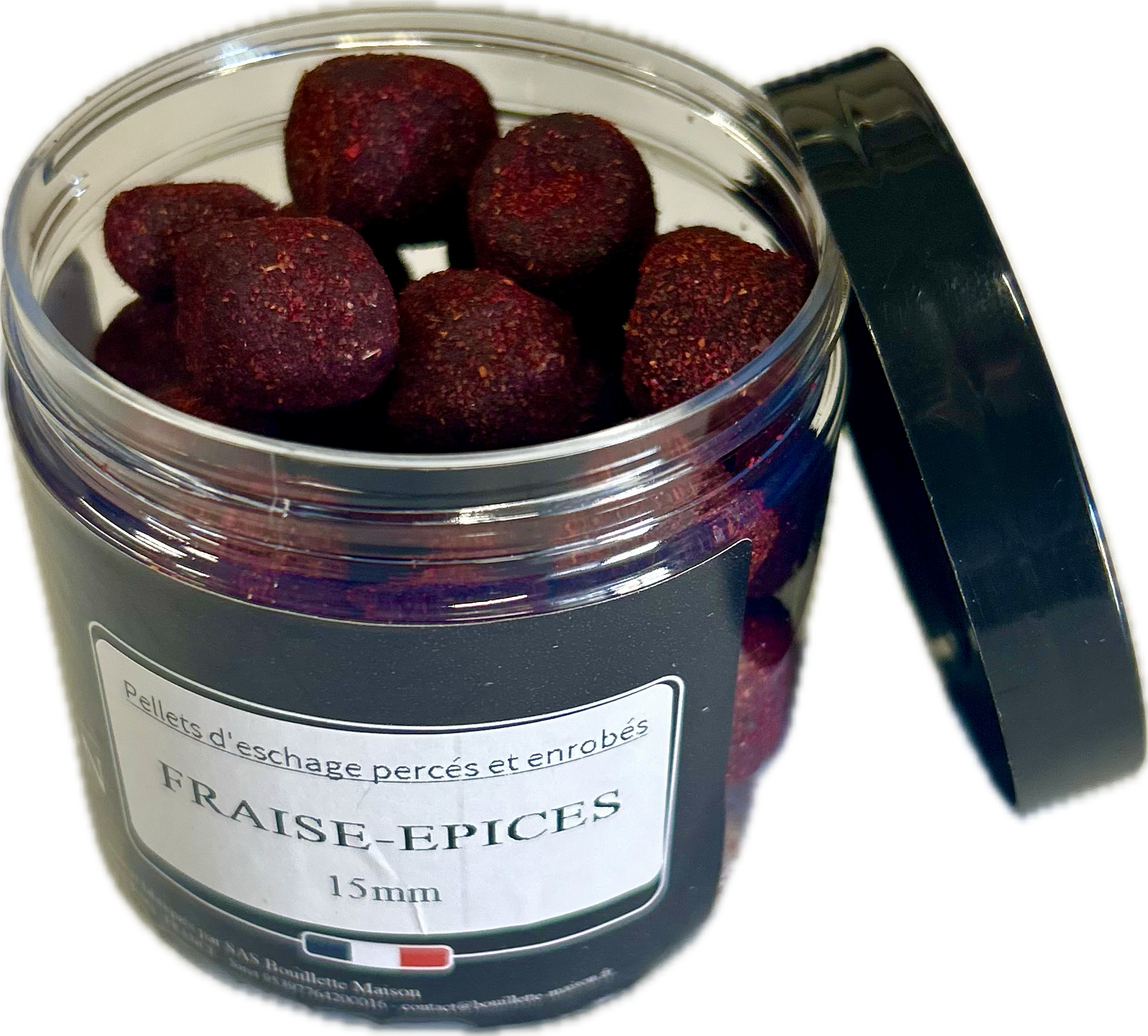 pellets perc&eacute;s et enrob&eacute;s